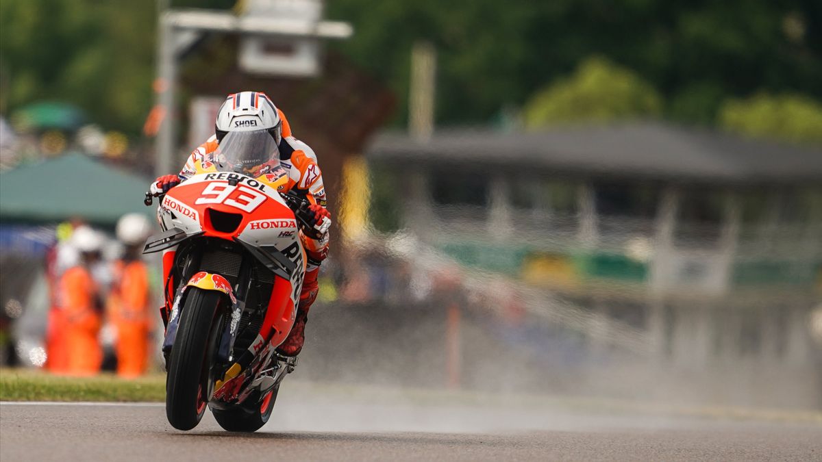 Marc Marquez Spreads Threats Ahead Of The British MotoGP