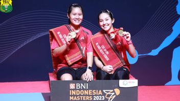 Sempat Tak Pede, Lanny/Rebekah Sukses Rengkuh 2023年印度尼西亚大师赛冠军