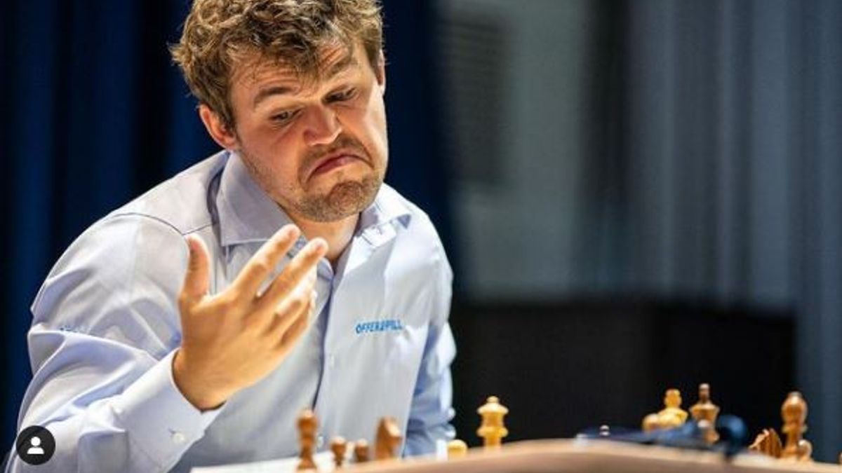 World Human Chess Champion Magnus Carlsen