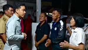 Usai Kunjungan ke NTT, Gibran Datangi Korban Gempa di Minahasa Sulut