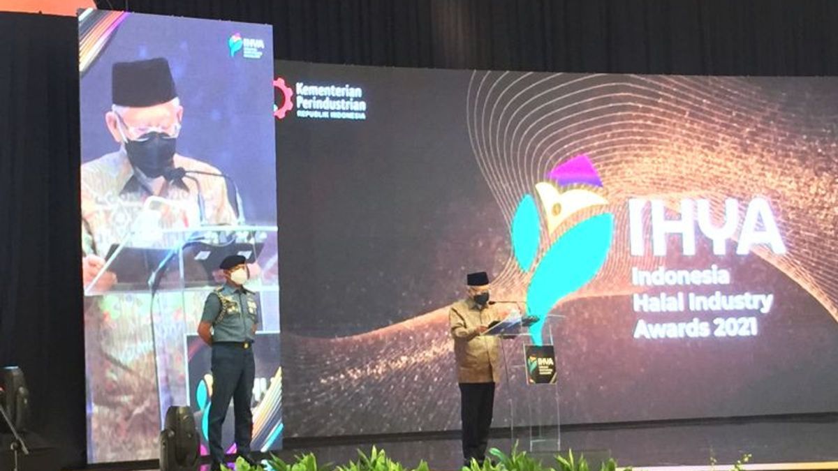 Make No Mistake, According To Vice President Ma'ruf Amin, The Achievement Of The Halal Industry Sector In Indonesia Takes A Strategic Position In The World