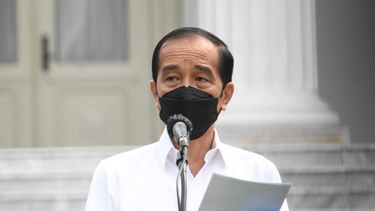 Jokowi: Actuellement, Tout Le Monde Doit Porter Des Masques!