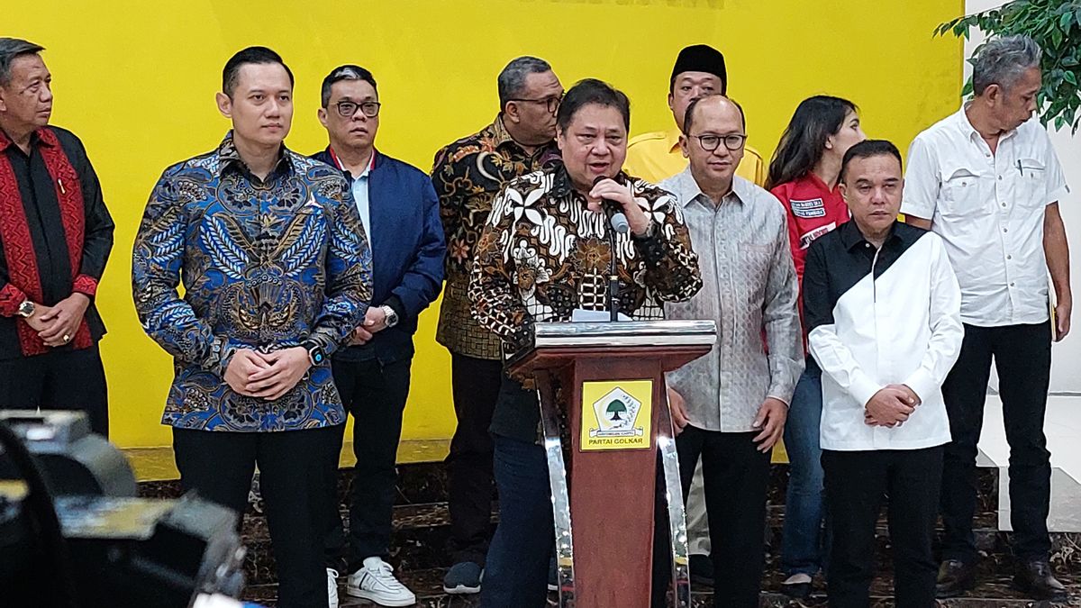 Airlangga Explains The Great Role Of Golkar Wins Prabowo-Gibran, Alludes To 5 Ministers' Minimum Allotment