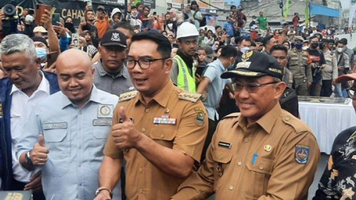 Ridwan Kamil Klaim Underpass Dewi Sartika Depok Terindah di Indonesia