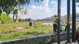 La première découverte de pierres de la maison de retraite de Jokowi à Karanganyar s’est tenue aujourd’hui fermée