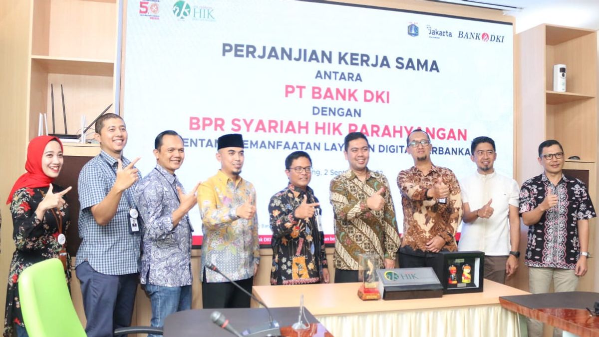 توسيع الخدمات المصرفية الرقمية، بنك DKI يتعاون مع BPR Syariah HIK Parahyangan