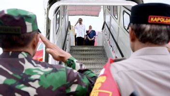 President Jokowi Returns To Jakarta After Attending The 79th Anniversary Of The Republic Of Indonesia At IKN