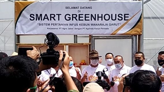 Ridwan Kamil's Hope In 2021 For Agriculture: Pouring Liquid Fertilizer Using Drones