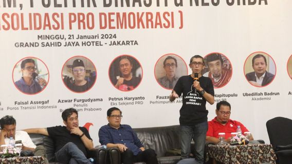 Prabowo 担任主席,98年活动家协会:印度尼西亚将重返轨道时代