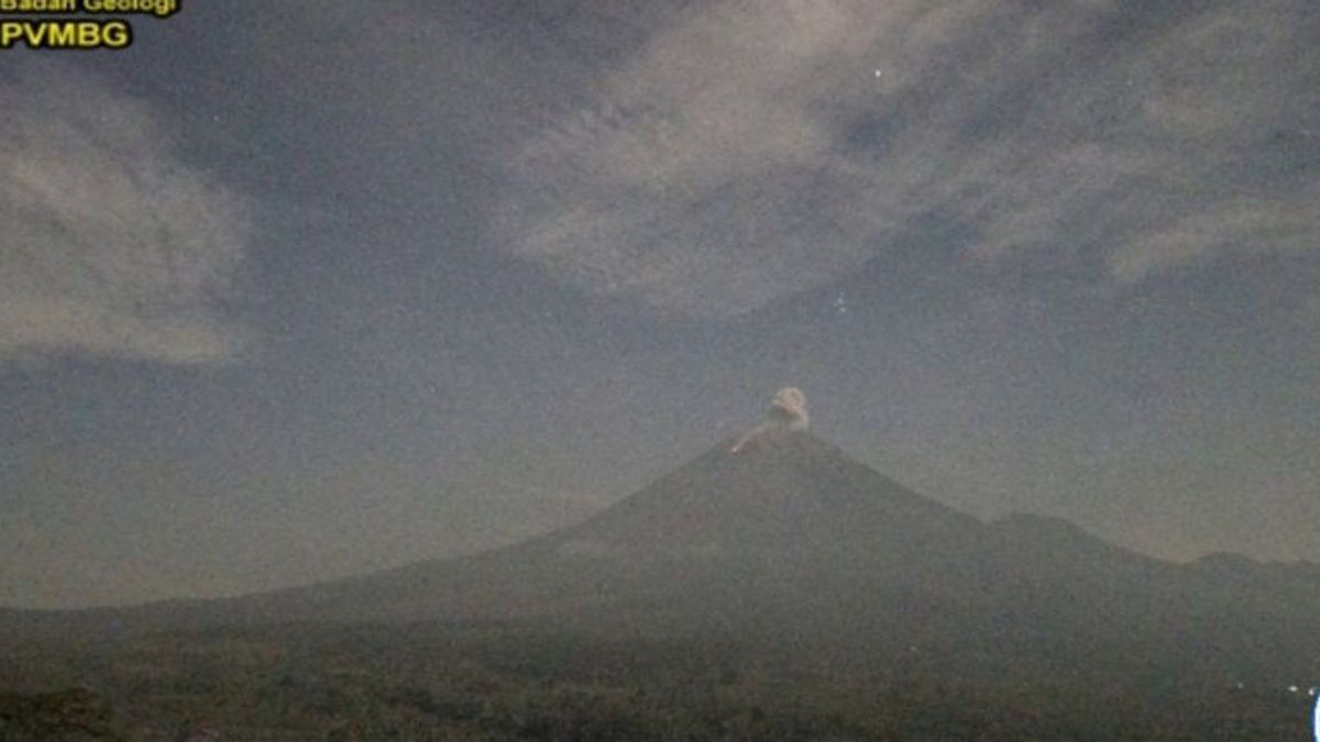 Gunung Semeru Malam Ini Erupsi, Letusan Setinggi 500 Meter 