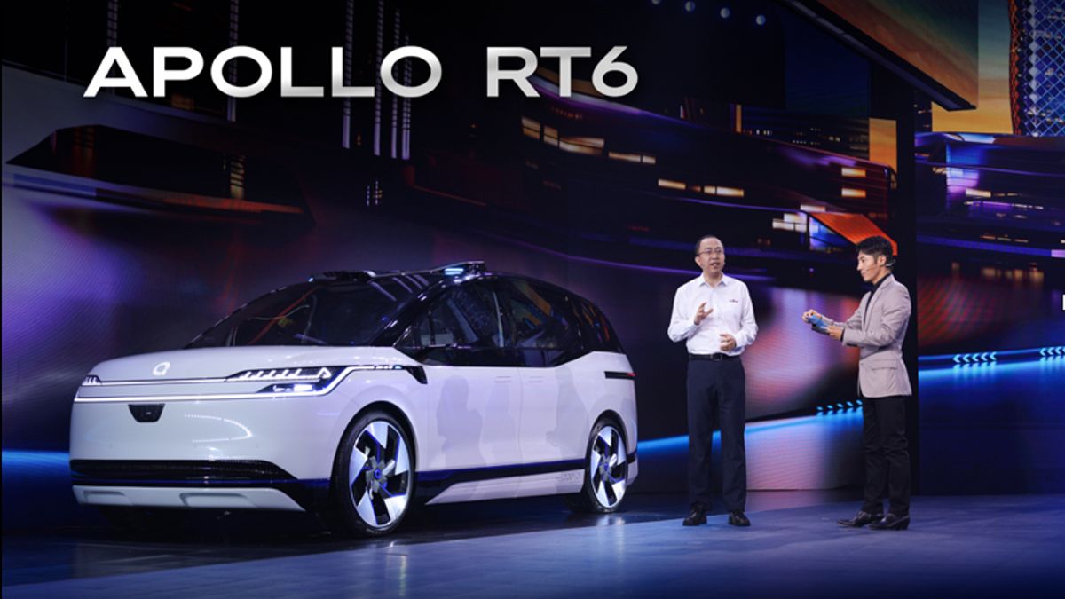 百度推出Apollo RT6，一款可以移除转向的自动驾驶汽车