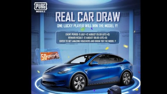 Pemain PUBG Mobile Bisa Miliki Tesla Model Y dalam Program <i>Lucky Draw</i>