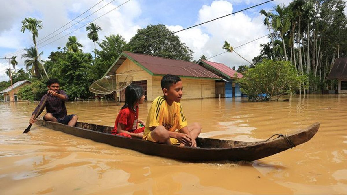 22 Desa di 7 Kecamatan di Nagan Raya Aceh Terendam Banjir