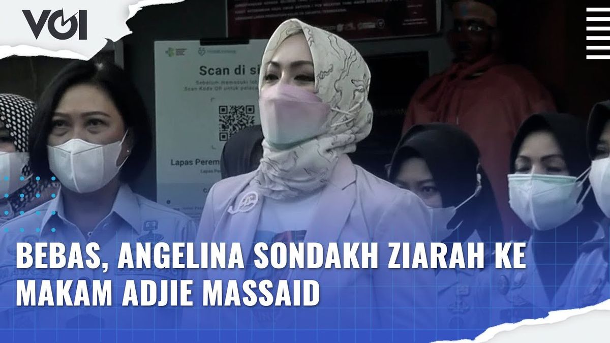 VIDEO: Live Report, Waiting For Angelina Sondakh To Visit Adjie Massaid's Tomb