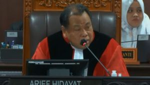 Lors de l’audience sur la controverse Pileg, Arief Hidayat a rappelé à la KPU de réparer son état d’identité avant les élections de 2024