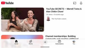 YouTube Comes with a New Design: Updated Bottom Bar, Frosted Glass Effect, New Landscape Mode, and More