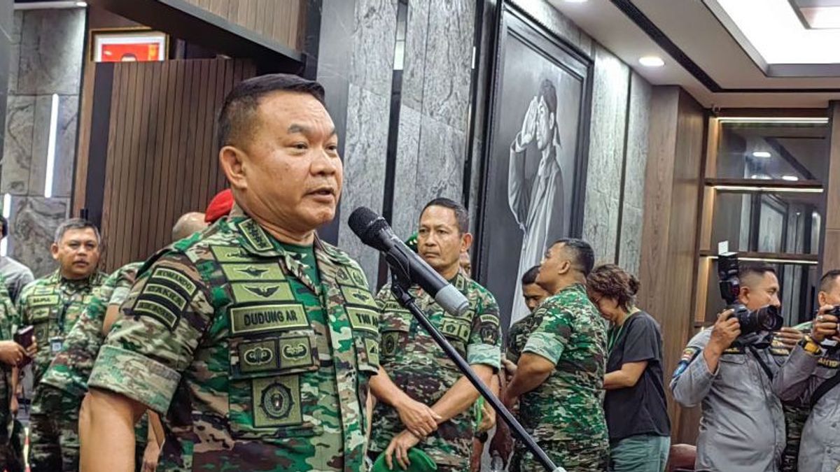 The Army Chief Of Staff Hastricted Army Forces To Papua Handling KKB Terror Action