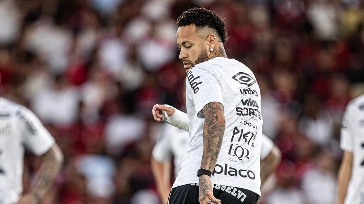 Neymar Mengamuk Saat Santos Terancam Degradasi