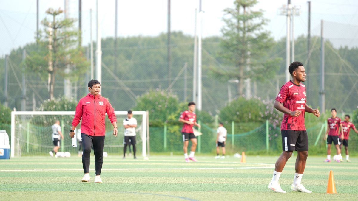 Indra Sjafri Ensures Condition Of The U-20 Prima Indonesia Squad For The 2025 U-20 Asian Cup Qualification