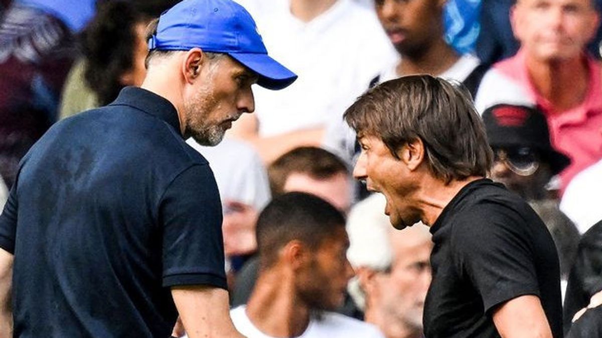  Antonio Conte dan Thomas Tuchel Didakwa Bersalah oleh FA Buntut Ribut di Akhir Derbi London