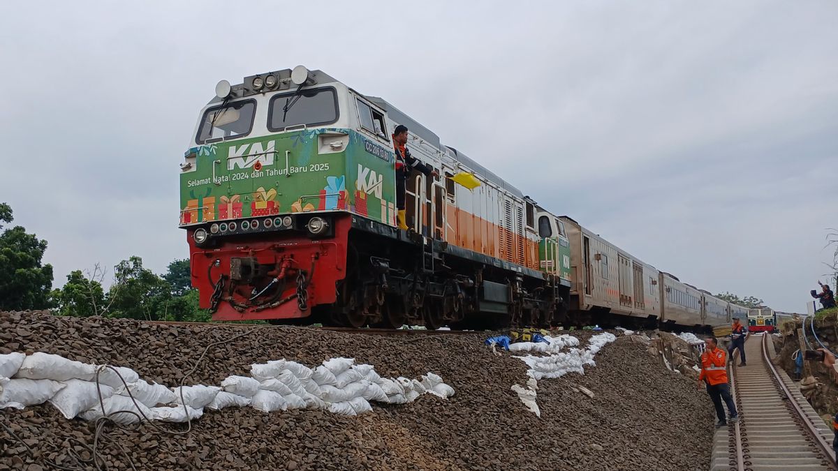 Sempat Terdampak Banjir, Jalur Rel di Petak Lintas Stasiun Gubug-Karangjati Sudah Bisa Dilalui