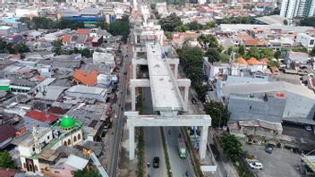 folie : progrès atteignant 67%, Waskita Kebut développement de la phase 1B du tremblement de terre de Jakarta, Vélodrome-Manggarai