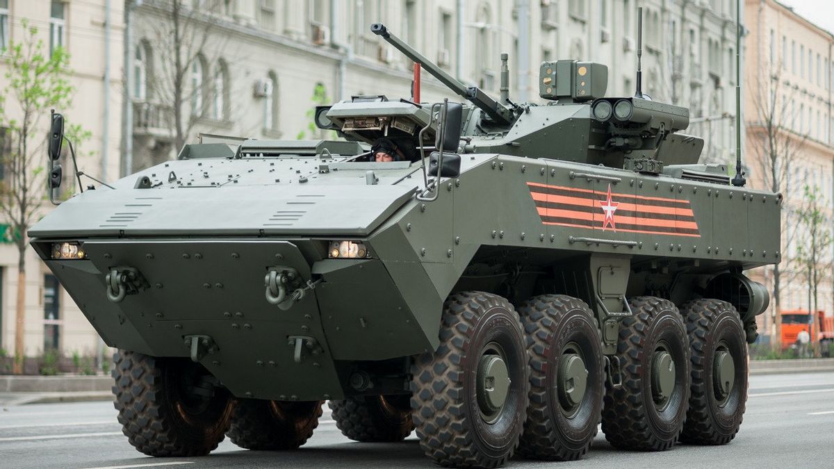うわー、ロシアの最新世代の戦闘車両はスマートフォンを介して制御することができます