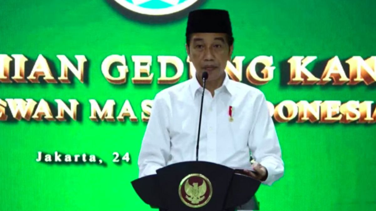 Jokowi Resmikan Gedung Kantor Dewan Masjid Indonesia, Ini Pesannya