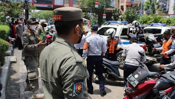 Illegal Parking Bags Cause Traffic Jams, Central Jakarta Transportation Agency Will Conduct Large-Scale Raids