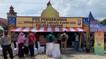 Maximize Ketupat Operations Command Post 2022, Central Kalimantan Police: Report Crimes
