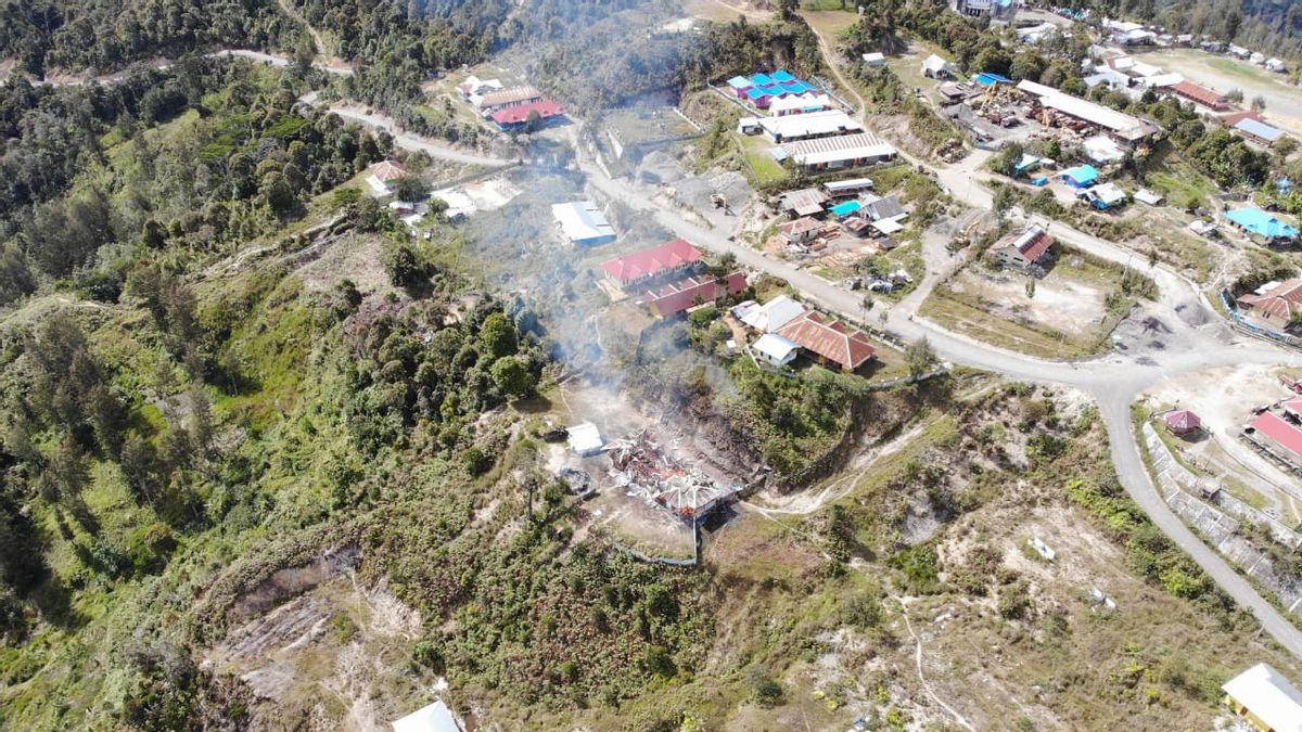 Rumah Warga di Intan Jaya Papua Dibakar Teroris KKB
