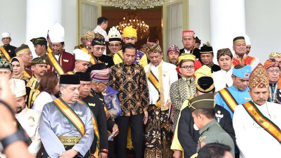 Jokowi Gathers Kings And Sultans From All Over The Archipelago In Today's Memory, January 4, 2018