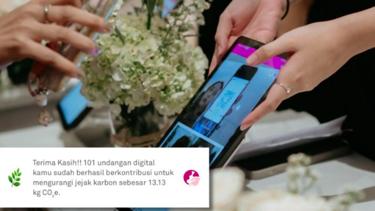 Undangan Digital, Langkah Sederhana Kurangi Emisi Karbon