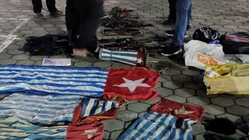 Sharp Weapons To The Morning Star Flag Confiscated From Youth Allegedly Involved In KKB
