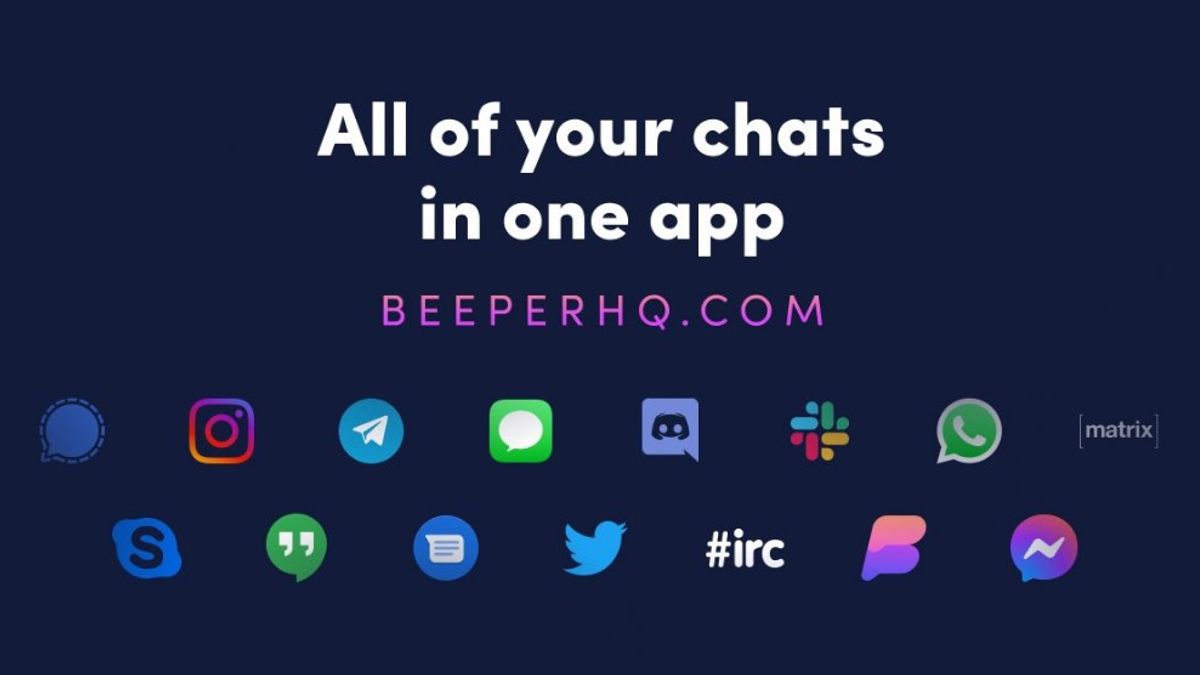 Beeper, Une Nouvelle Application Qui Peut Combiner Signal, WhatsApp Et Telegram En Même Temps