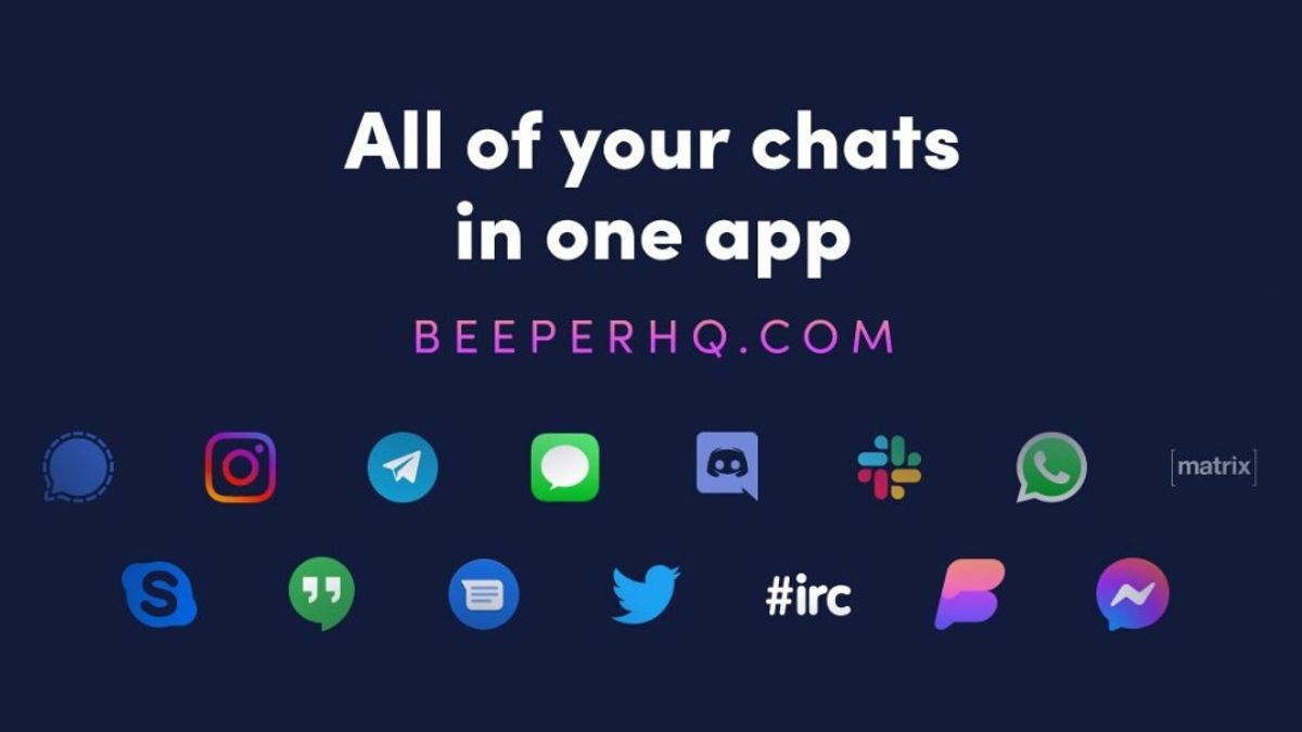 Beeper, A New Application That Can Combine Signal, WhatsApp, And Telegram At The Same Time