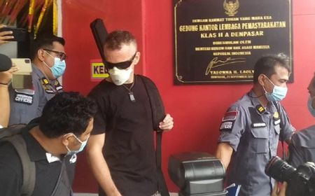 David Taylor WN Inggris yang Bunuh Polisi di Pantai Kuta Bebas dari Penjara