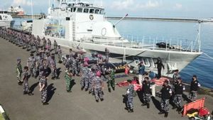 Antisipasi Bencana Alam, Lantamal VI Makassar Siapkan Prajurit dan Peralatan 