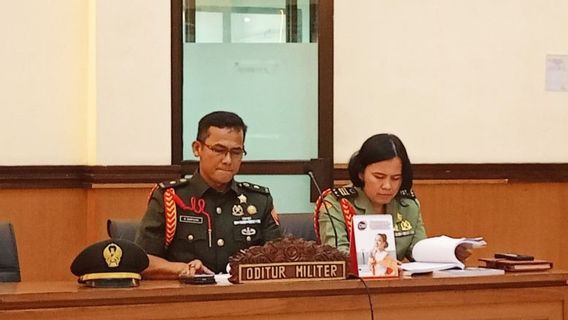 أوديتور يقول إن 3 من المدعى عليهم من أعضاء TNI لم يثبتوا التخطيط لقتل كاباب البنك
