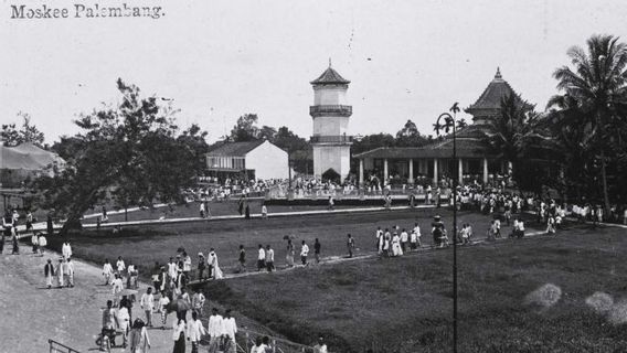 Palembang Grand Mosque Inaugurated By President Megawati Soekarnoputri In Today's Memory, June 16, 2003