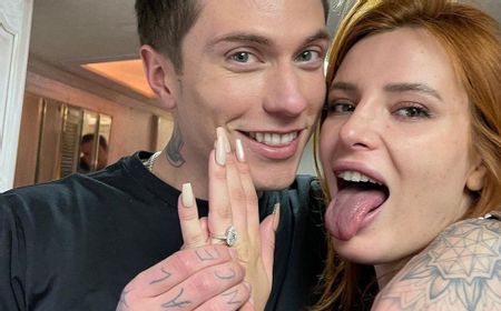 Bertunangan dengan Benjamin Mascolo, Bella Thorne: Aku Sangat Mencintaimu