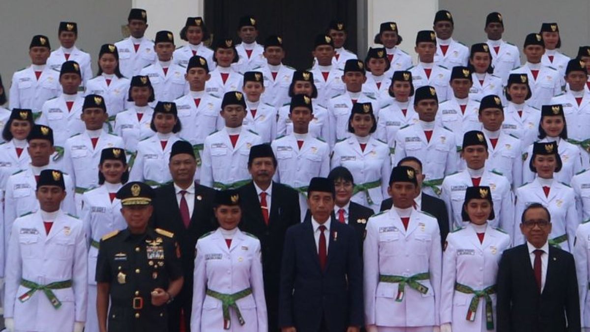 President Jokowi Inaugurates 2024 Paskibraka at IKN