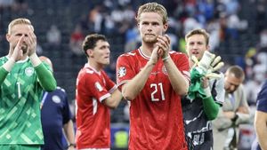 丹麦在英格兰对阵系列赛后度假