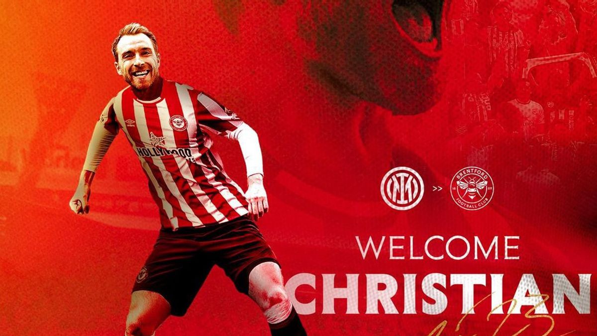 Christian Eriksen Kembali Merumput, Kali Ini Bersama Brentford