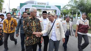 Ganjar Pranowo Disambut Meriah Peserta Muktamar Pemuda Muhammadiyah