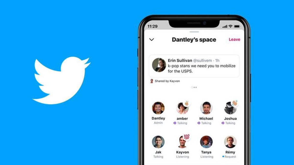 Pengguna Tanpa Akun Kini Bisa Akses Twitter Spaces