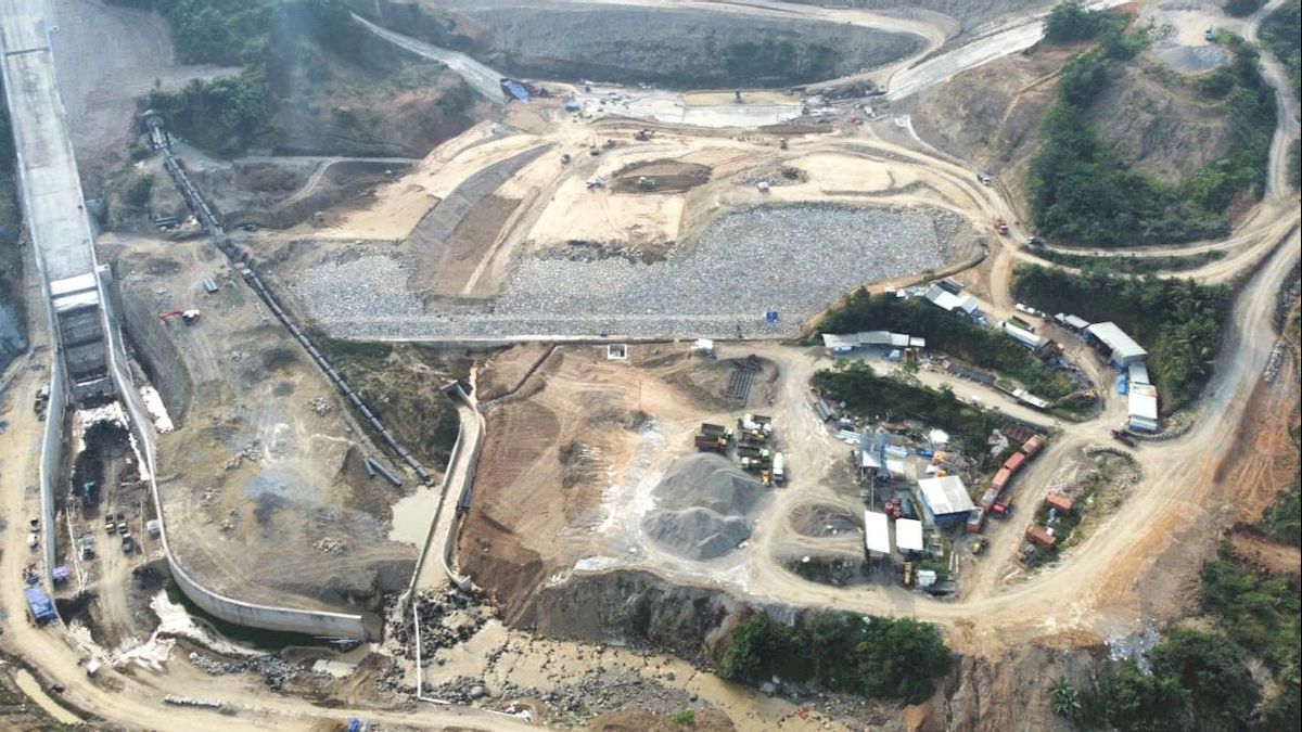 進捗は65%に達し、ジュランタダムの建設は今年完了することを目標としています