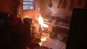 Warung Makan di Matraman Terbakar, Diduga akibat Selang Gas Bocor