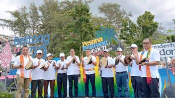 Pesona Belitung Beach Festival 2022 Dibukan Menparekraf, Harapkan Kebangkitan Sektor Wisata