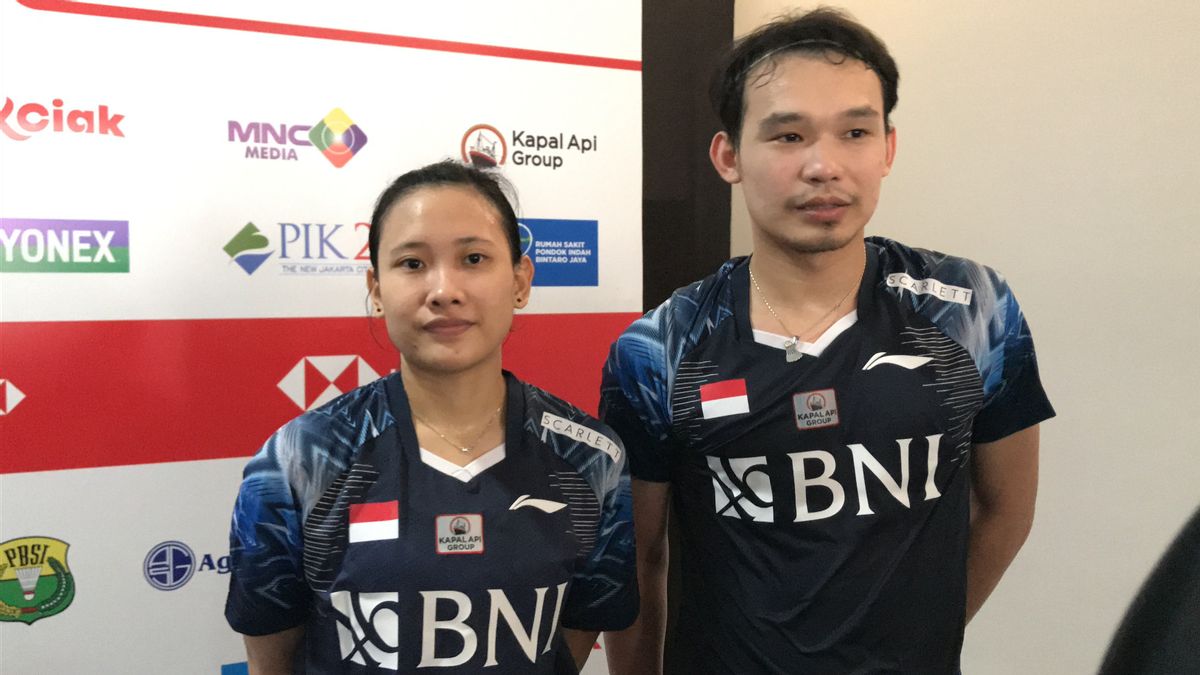 Falling In The First Round Of The Indonesia Open 2022, Rinov/Pitha Complain About The Condition But Don't Want To Be An Excuse